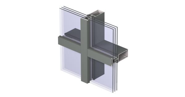 Buy aluminium curtain wall frame at best price